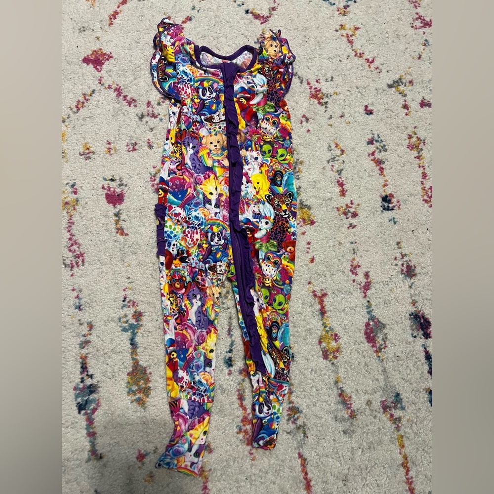 Bamboo one piece Lisa Frank